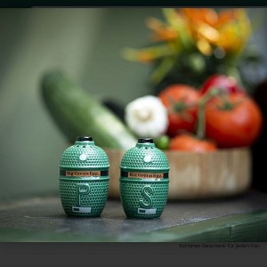 Big Green Egg Salz- und Pfefferstreuer, Eggform